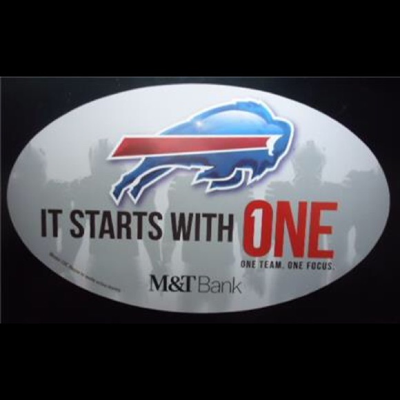 Other - Buffalo Bills M&T Bank It’s Starts With One Magnet